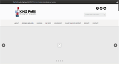 Desktop Screenshot of kingpark.org